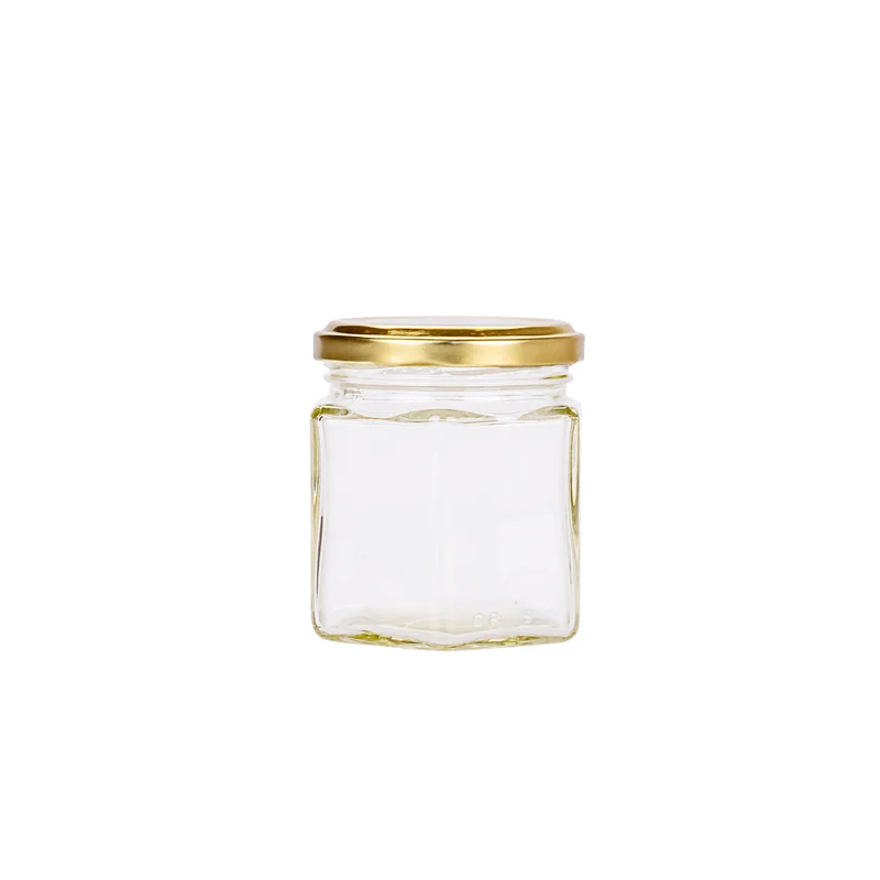 Envase de vidrio FRASCO HEXAGONAL 190ML — J&D Frascos Paraguay