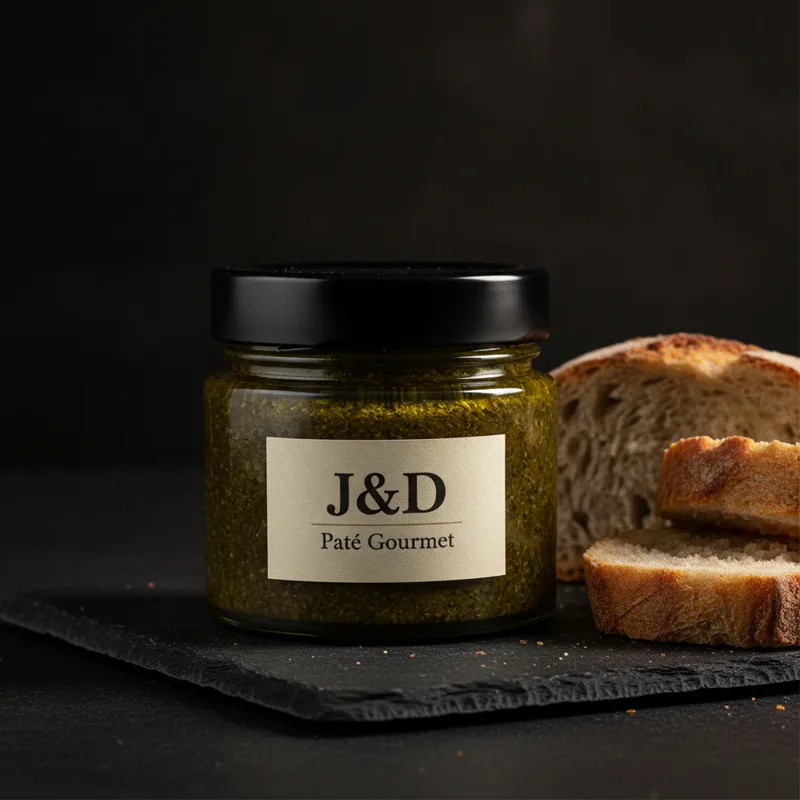 Frasco Pianeza gourmet para patés y conservas premium